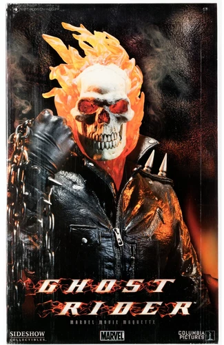 SELLADO/Nuevo Sideshow Coleccionable GHOST RIDER PELÍCULA Maqueta Estatua Figura Premium