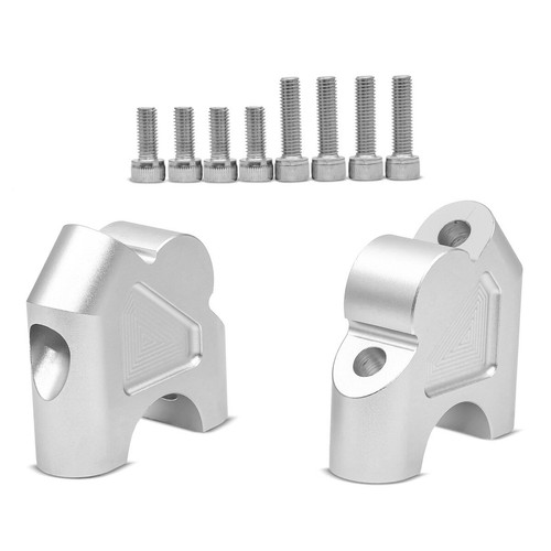 Rehausse guidon 30mm pour BMW R 1200 GS / Adventure 13-18 argent - Imagen 7 de 7