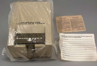 #ad Towlsaver Service Station Soap Lotion Dispenser Gas Station Bathroom New In Box $99.99