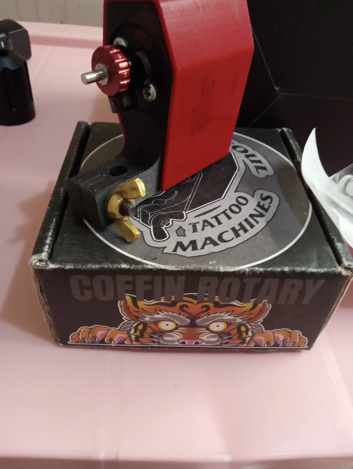 Kit de inicio de máquina de tatuaje giratoria Coffin Foto 2 de 4