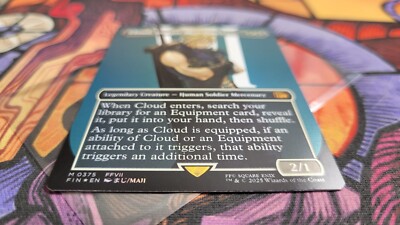 Cloud, Midgar Mercenary 375 Borderless Foil FINAL FANTASY