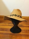 August Hat Company Women's Summer Hat Natural Color 100% Paper with Trim