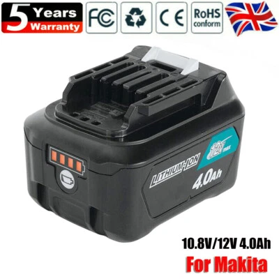 POWER WINGS 10.8V 12V 4Ah for Makita Battery BL1041B BL1040 BL1021 BL1020B BL1015 CXT Li-Ion