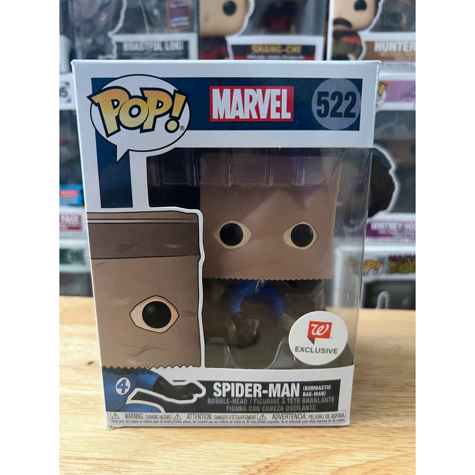 VAULTED EXCLUSIVE Spider-man Bombastic Fantastic Four Funko 