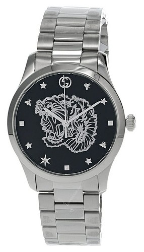 GUCCI G-Timeless 38MM Black (Roaring 