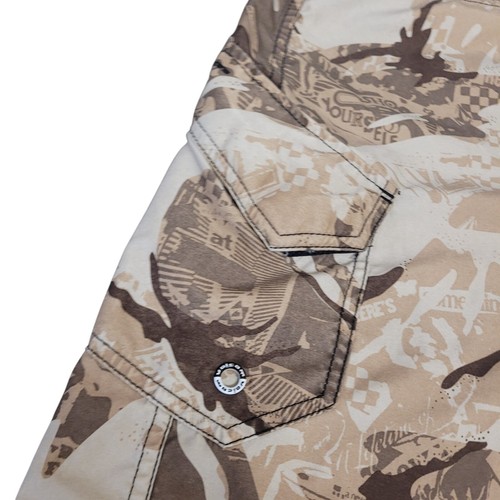 Volcom Hawaii Mod Tech Camo AOP Board Shorts Mens 33 Beach Swim Trunks - Picture 3 of 16