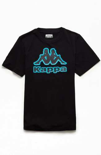 Kappa Men's Logo Tape Bant T-Shirt Color Black Size Large #0097517080107 - 第 1/4 張圖片