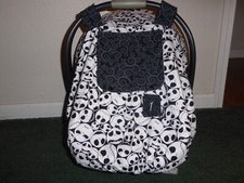  NIGHTMARE BEFORE CHRISTMAS  Fitted canopy w/peekaboo open Handmade