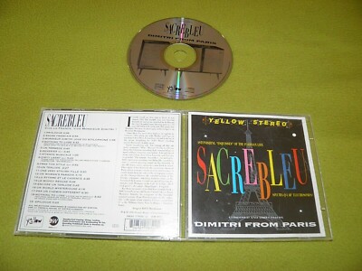 Dimitri From Paris - Sacrebleu - RARE 1999 Germany IMPORT
