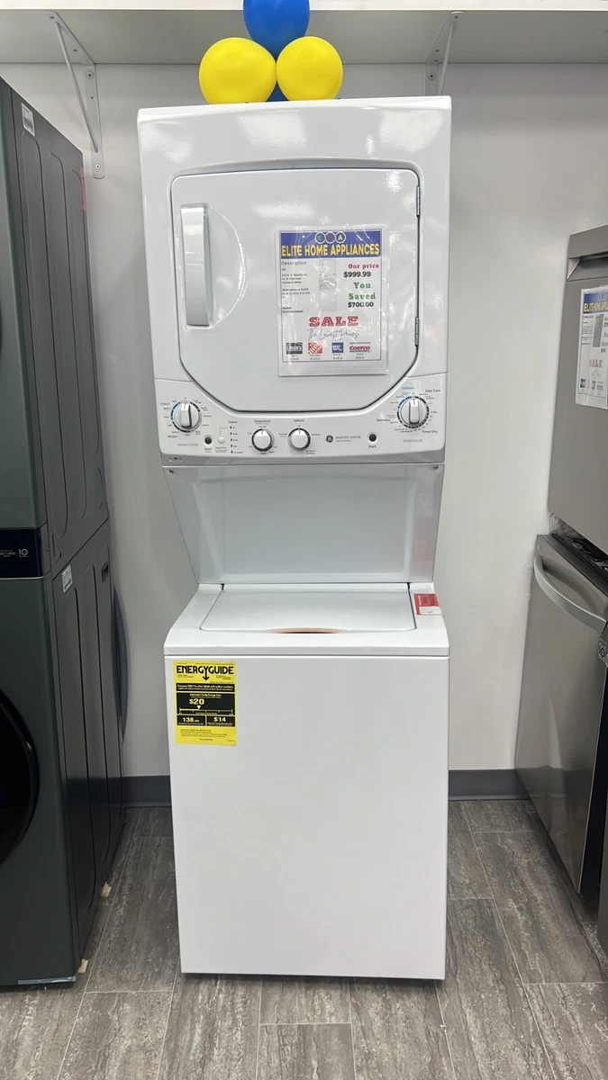 Ge electric 2024 laundry center