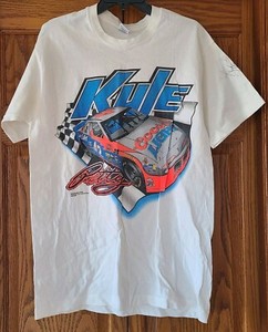 Autographed Vintage 1985 NASCAR Kyle Petty #42 Coors Light T- Shirt L