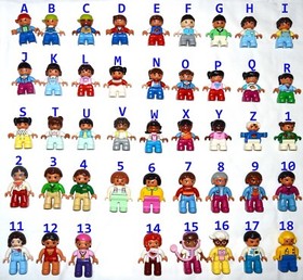 Lego Duplo Figure PICK PARTS kids boy girl baby mom lady minifig mini