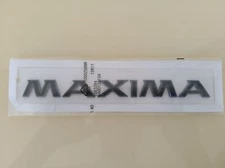 Gloss Black Maxima Emblem For Rear Trunk Emblem Nameplate Badge 2012-2018