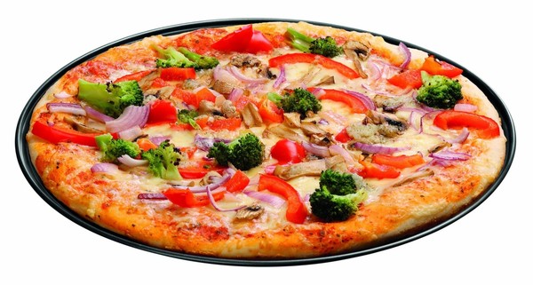 Bartscher Pizza-Backblech Pizzablech Gelocht Ø 29 Cm Schwarz Neu-image