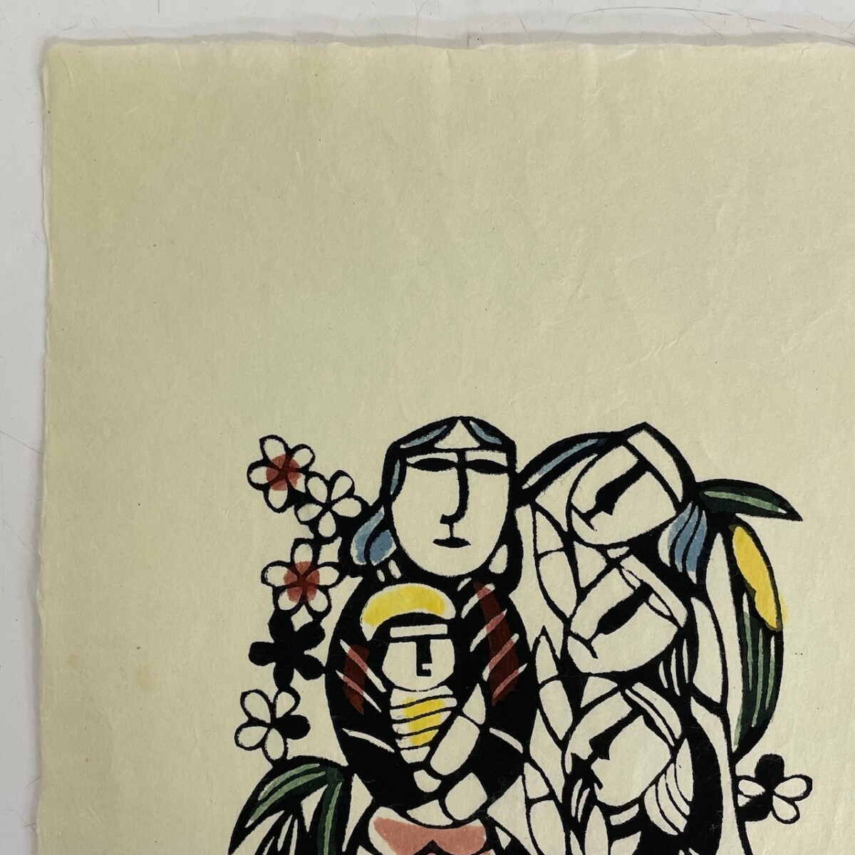 新品 SADAO WATANABE COLLECTION 1978-1993 WATANABE Sadao Type-dyed Woodblock Print Signed Sheet Only