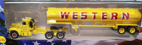 Camion americano MACK B 6 1 T +remolque Cisterna Western 1958 (Esc 1/43) B61T n7 - Imagen 3 de 8