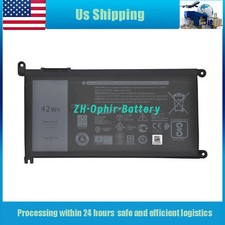NEW WDX0R WDXOR Battery For Inspiron 15 5567 5568 13 5368 7368 7569 42Wh