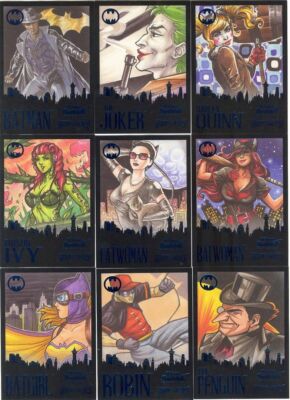 2019 Cryptozoic DC Comics Bombshells Series 3 Gotham's Greatest Insert Set Of 9!