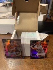 2012 Bowman Platinum Baseball Complete Set 1-100 Trout Jeter + Harper Rc