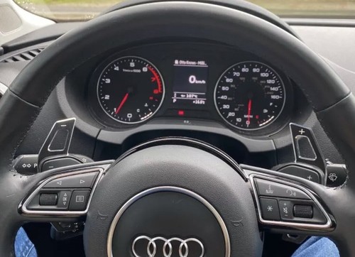 Black Metal Paddle Shift Extensions DSG Shifters For Audi S5 - 2/3 Day Delivery - Picture 10 of 11