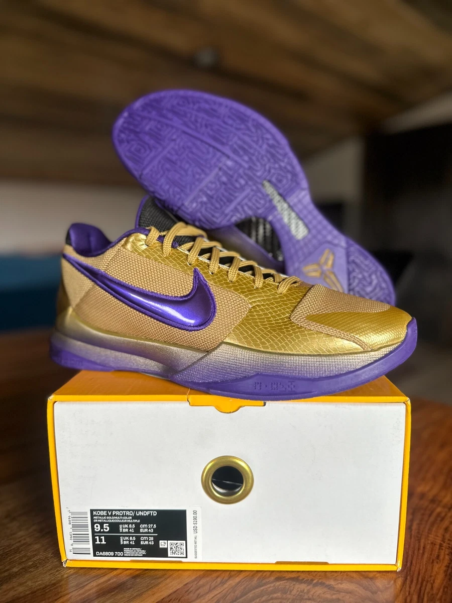 DS Nike Kobe 5 Protro UNDFTD Hall of Fame sz 9.5 100 Authentic