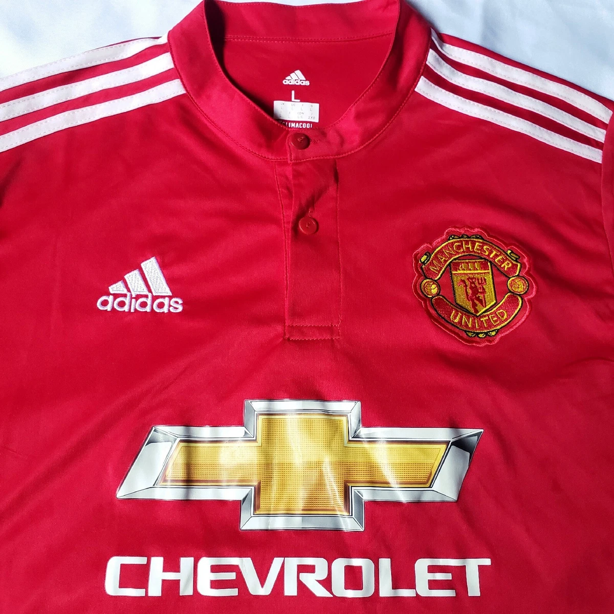 Adidas Manchester United L Ibrahimovic #10 Soccer Football Jersey