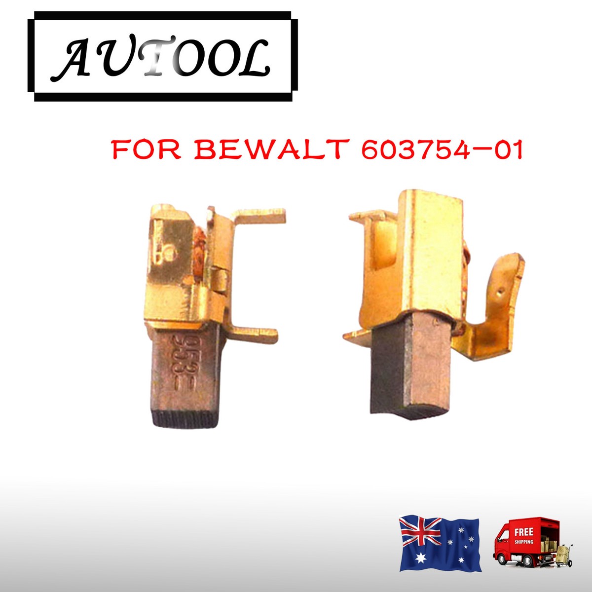 Carbon Brushes For Dewalt Battery drill 18V 12V DC213 DC988V DW984 - Main Image