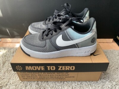 Nike Air Force 1 Crater (GS) Größe 38,5 DC9326 001 BLACK/WHITE-VOLT mit Karton