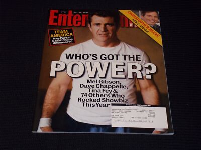 2004 OCTOBER 22 ENTERTAINMENT WEEKLY MAGAZINE - MEL GIBSON COVER - E 12381