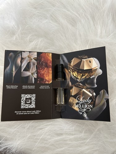 Paco Rabanne Lady Million EDP Perfume Sample 1.5ML Spray Genuine - Picture 2 of 2