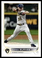 2022 Topps Series 1 Corbin Burnes Milwaukee Brewers #240