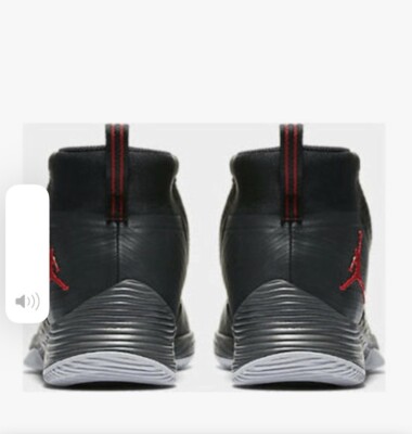 Nike Air Jordan Ultra Fly 2 Mens 14 Black Red Basketball 897998