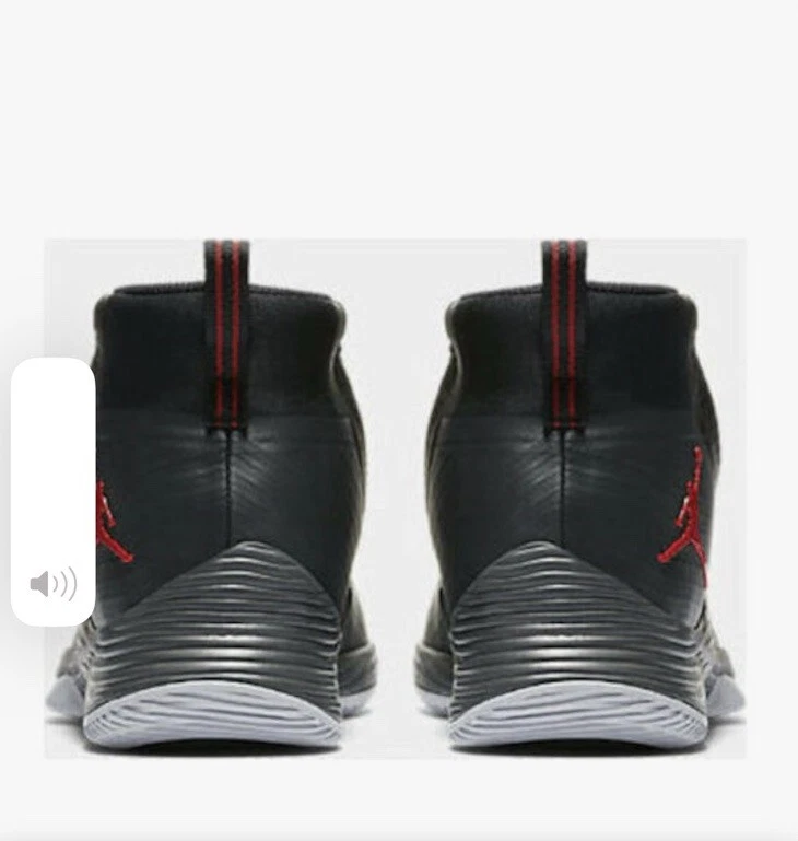 Nike Air Jordan Ultra Fly 2 Masculino 13 Preto Vermelho Basquete 897998-002 RARO RETRÔ - Imagem 2 de 4