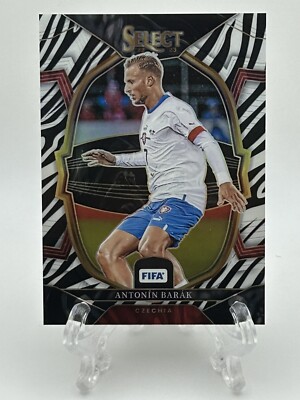 2022-23 Panini Select FIFA /25 Antonin Barak Zebra #7 Czech Republic Fiorentina