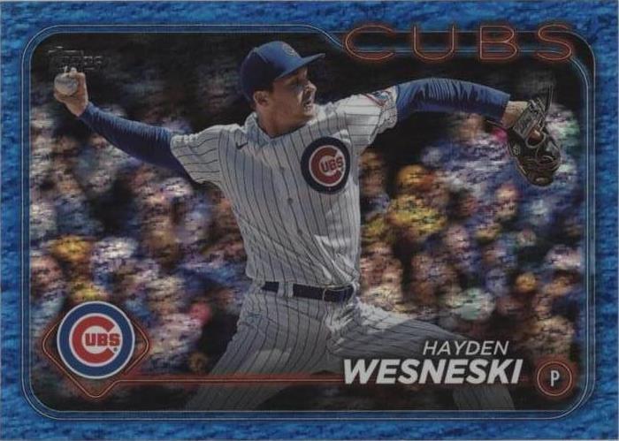 2024 Topps Series 1 - Blue Holofoil #337 Hayden Wesneski /999