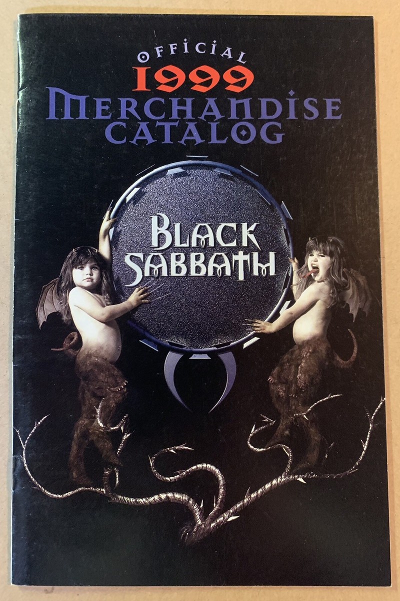 BLACK SABBATH Merchandise Catalog 1999 Tour OZZY OSBOURNE Rock