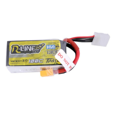 Tattu 1300mAh 4S 120C 2個セット✨️ Tattu 1300mAh 4S 120C 14.8V R-Line Version 3.0 Lipo Battery