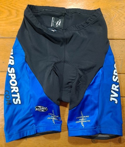 Suarez Cycling Wind Vest (Small) w/ Matching (Large) Padded Cycling Shorts EUC - Picture 2 of 10