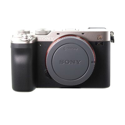 Sony Alpha a7C Full-Frame Compact Mirrorless Camera Body Silver