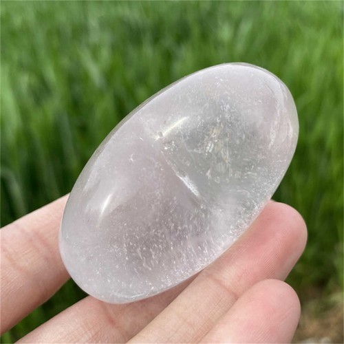 100g Natural clear quartz heart Reiki quartz crystal Decor Healing - Picture 5 of 10
