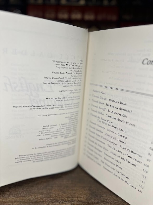 The English Channel Nigel Calder (1035) | eBay