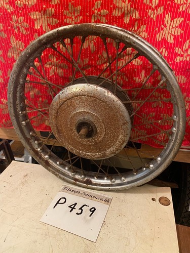 Triumph front Wheel 18" x 2.5" P459 - Picture 6 of 8