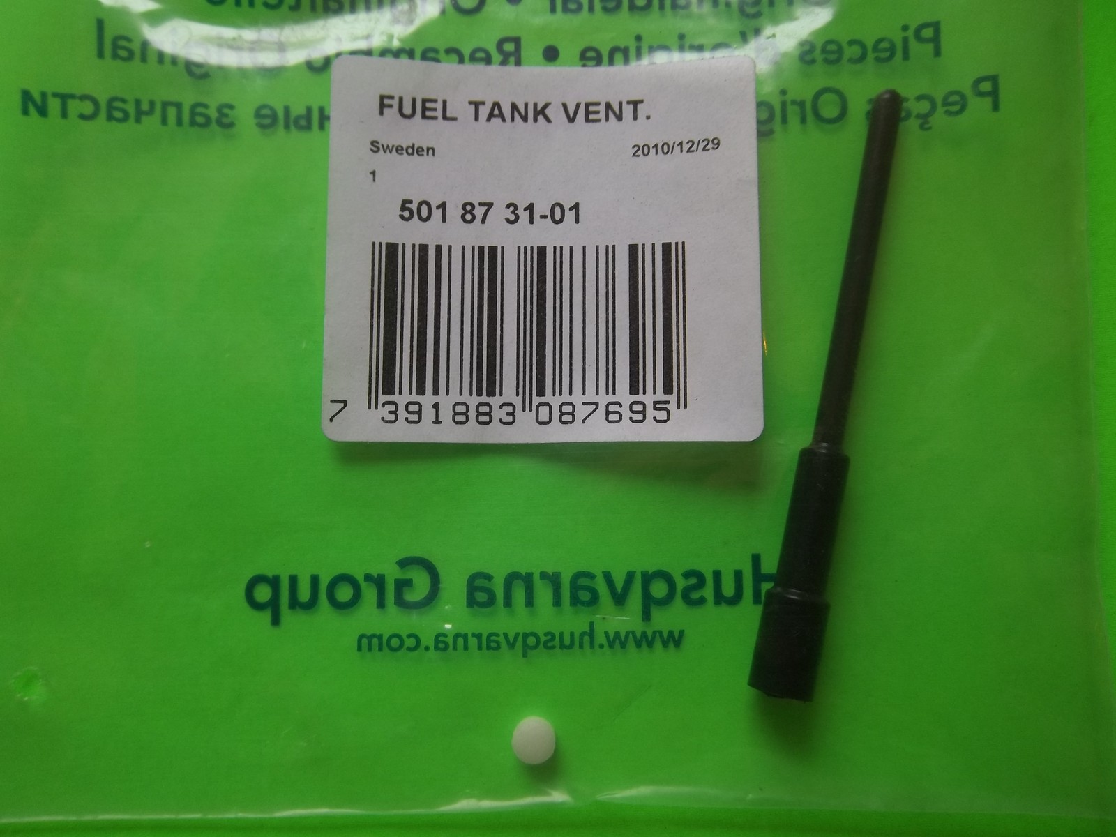 NEW HUSQVARNA FUEL TANK VENT FITS 362 3120 372XP 385 394 51 55