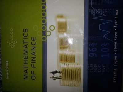 Mathematics of Finance, Seventh Edition - paperback Brown, Robert|Kopp, Stev...
