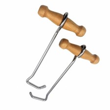 2 Pieces Boot Hook Smooth Boot Pull Hook Sturdy for Equestrian Sports