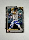 2024 Bowman Draft Konnor Griffin 1st IP AUTO SIGNED #BD-22 RC Pirates HOT!