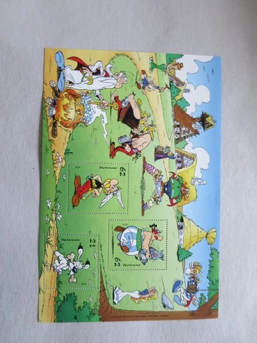 ASTERIX & OBELIX & IDEFIX SHEET... GERMANY /cx883