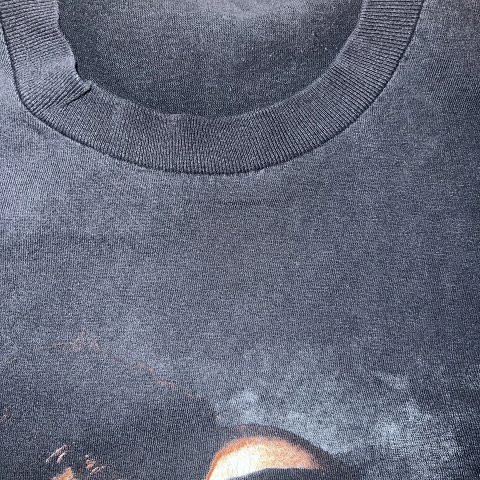 Vintage John Mellencamp Concert T-Shirt Size L Black Whenever We Wanted Tour1992 - Image 4 of 4