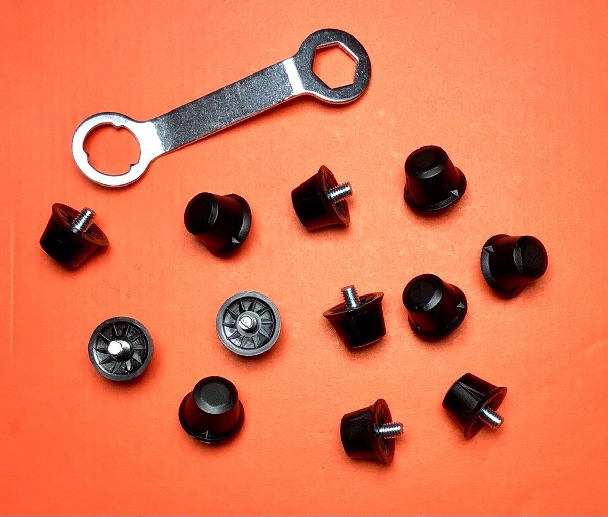Set of 12) Soccer Turf/AG/FG Plastic Replacement Studs fit SG Nike