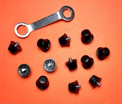 Set of 12) Soccer Turf/AG/FG Plastic Replacement Studs fit SG Nike